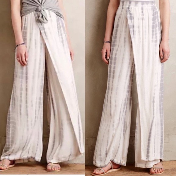 Anthropologie Pants - Anthropologie Wide Leg Tie Dyed Pants